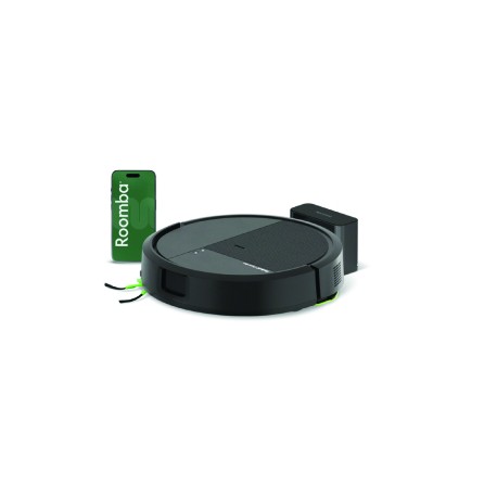 iROBOT Y454040 Roomba 115 Combo + AutoEmpty Dock Ρομπότ Σκούπα & Σφουγγαρίστρα, Μαύρο