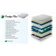 2EMATPRES-180200 ΣΤΡΩΜΑ PRESTIGE PLUS 28 cm ΜΕ ΑΝΕΞΑΡΤΗΤΑ ΕΛΑΤΗΡΙΑ 180x200