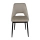 11-1650 MADISON CAPPUCCINO VELVET ΥΦΑΣΜΑ ΚΑΡΕΚΛΑ ΜΕΤΑΛΛΙΚΗ 45X54X83εκ.