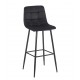 43-2806-1 NORA BLACK VELVET ΥΦΑΣΜΑ 75εκ. ΣΚΑΜΠΟ ΜΕΤΑΛΛΙΚΟ 45X42X75-110εκ.