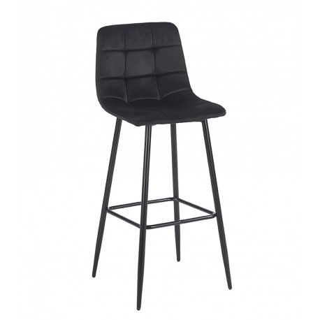 43-2806-1 NORA BLACK VELVET ΥΦΑΣΜΑ 75εκ. ΣΚΑΜΠΟ ΜΕΤΑΛΛΙΚΟ 45X42X75-110εκ.