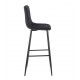 43-2806-1 NORA BLACK VELVET ΥΦΑΣΜΑ 75εκ. ΣΚΑΜΠΟ ΜΕΤΑΛΛΙΚΟ 45X42X75-110εκ.