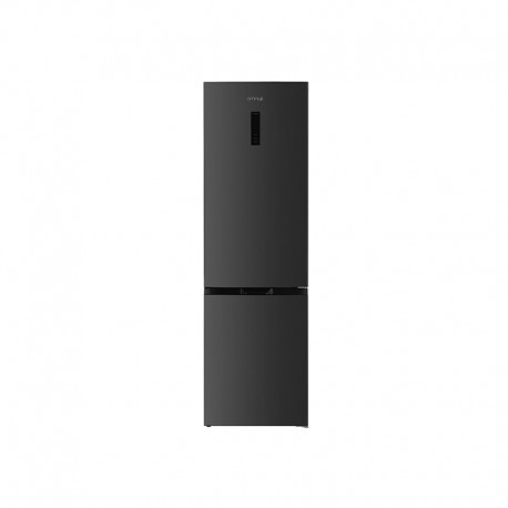 Omnys FCN-D6200IN Ψυγειοκαταψύκτης 377lt NoFrost Υ200xΠ60xΒ68εκ. Midnight Inox D