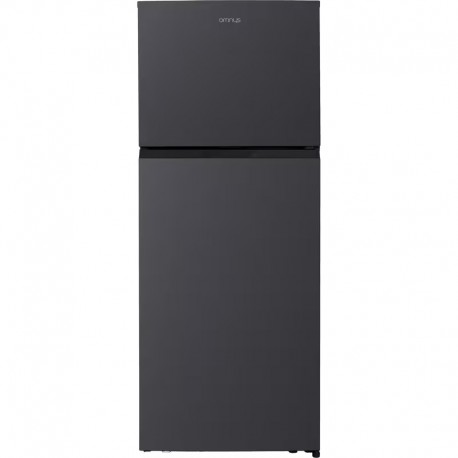Omnys FTN-E7178IN Ψυγείο Δίπορτο 415lt Υ178xΠ70xΒ68cm Midnight Inox E