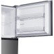 Omnys FTN-E7178IN Ψυγείο Δίπορτο 415lt Υ178xΠ70xΒ68cm Midnight Inox E