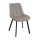 11-1644 MIRA CAPPUCCINO VELVET ΥΦΑΣΜΑ ΚΑΡΕΚΛΑ ΜΕΤΑΛΛΙΚΗ 53X59X86εκ.