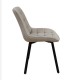 11-1644 MIRA CAPPUCCINO VELVET ΥΦΑΣΜΑ ΚΑΡΕΚΛΑ ΜΕΤΑΛΛΙΚΗ 53X59X86εκ.
