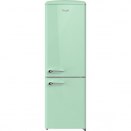 Omnys WNT-EPQ33025M Retro Ψυγειοκαταψύκτης 330lt No Frost Υ190xΠ60xΒ73.5cm Πράσινος E