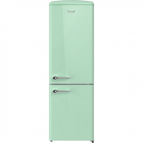 Omnys WNT-EPQ33025M Retro Ψυγειοκαταψύκτης 330lt No Frost Υ190xΠ60xΒ73.5cm Πράσινος E