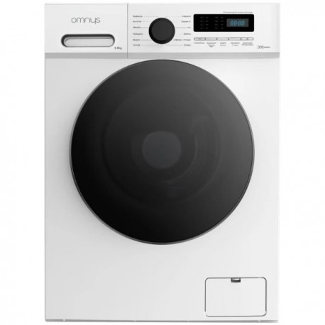 Omnys WNM-9WH25GD Πλυντήριο Ρούχων 9kg 1400 Στροφών A