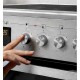 Omnys EC6809DPIN Κουζίνα 80lt με Κεραμικές Εστίες Π60εκ. Inox A
