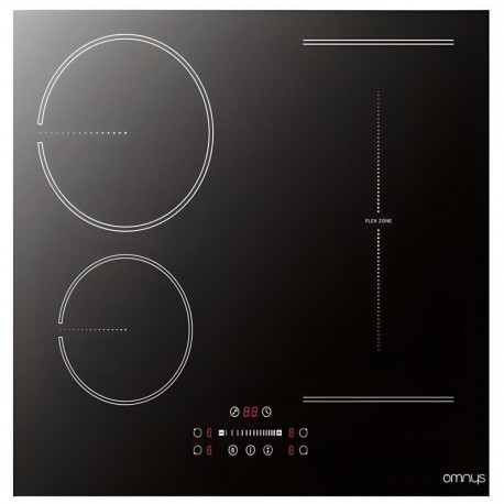 Omnys IH641TFB Επαγωγική Εστία Αυτόνομη με Λειτουργία Κλειδώματος 52x59εκ.