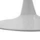200-001006 Τραπεζαρία Julita-Balou pakoworld σετ 5τεμ pp-mdf λευκo Φ100x73εκ