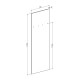192-000073 Έπιπλο εισόδου Ansia pakoworld καρυδί oak 210x44,7x175εκ