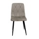 11-1649 EVA CAPPUCCINO VELVET ΥΦΑΣΜΑ ΚΑΡΕΚΛΑ ΜΕΤΑΛΛΙΚΗ 43X55X90εκ.