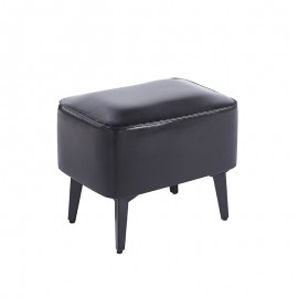 40-0615 SAMI BLACK PU ΣΚΑΜΠΟ 40X30X34εκ.