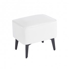 40-0615-1 SAMI WHITE PU ΣΚΑΜΠΟ 40X30X34εκ.