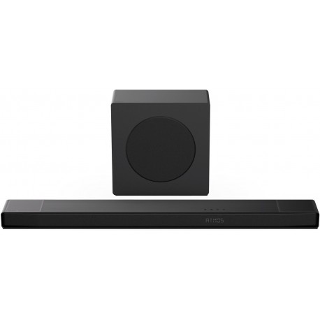 Hisense AX3120Q Soundbar 3.1.2 Bluetooth και HDMI 440W με Ασύρματο Subwoofer και Τηλεχειριστήριο Μαύρο