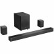 Hisense AX5125H Soundbar 5.1.2 Bluetooth και HDMI 500W με Ασύρματο Subwoofer και Τηλεχειριστήριο Μαύρο