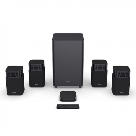 Hisense HT Saturn Black Πλήρες Set Home Cinema 4.1.2 720W