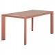 ΤΡΑΠΕΖΙ ΕΞΩΤ.ΧΩΡΟΥ GOYA HM6059.08 ΑΛΟΥΜΙΝΙΟ ΣE TERRACOTTA & POLYWOOD 160X80Χ75Υεκ.