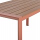 ΤΡΑΠΕΖΙ ΕΞΩΤ.ΧΩΡΟΥ GOYA HM6059.08 ΑΛΟΥΜΙΝΙΟ ΣE TERRACOTTA & POLYWOOD 160X80Χ75Υεκ.