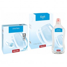 Miele ALL IN ONE SET (11371470) ΣΕΤ ΣΚΟΝΗΣ ΠΛΥΝΤΗΡΙΟΥ ΠΙΑΤΩΝ ΛΑΜΠΡΥΝΤΙΚΟΥ ΚΑΙ ΑΛΑΤΙ