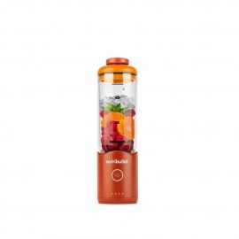 NutriBullet NBP013.OR Flex Μπλέντερ με Πλαστική Κανάτα 590 ml 7.4V Tangerine Orange