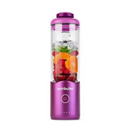 NutriBullet NBP013VT Φορητό Μπλέντερ για Smoothie 590ml Berry