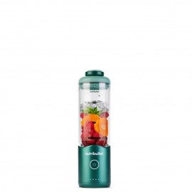 NutriBullet NBP013.GR Flex Μπλέντερ με Πλαστική Κανάτα 590 ml 7.4V Forest Green