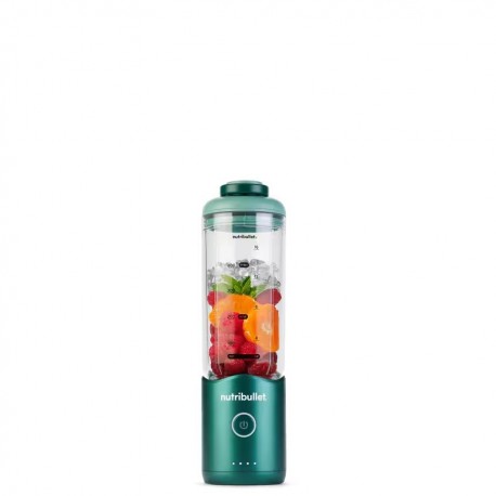 NutriBullet NBP013.GR Flex Μπλέντερ με Πλαστική Κανάτα 590 ml 7.4V Forest Green