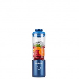 NutriBullet NBP013.BL Flex Μπλέντερ με Πλαστική Κανάτα 590 ml 7.4V Sapphire Blue