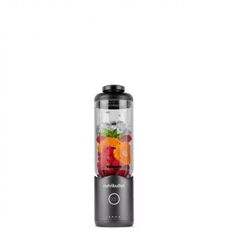 NutriBullet NBP013.GM Flex Μπλέντερ με Πλαστική Κανάτα 590 ml 7.4V Gunmetal