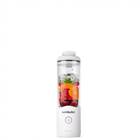 NutriBullet NBP013.W Flex Μπλέντερ με Πλαστική Κανάτα 590 ml 7.4V White