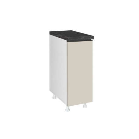 KD3076 Επιδαπέδιο ντουλάπι κουζίνας LINA D30 Μπεζ 30x60x85εκ.