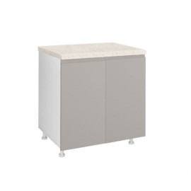 KD8087 Επιδαπέδιο ντουλάπι κουζίνας AURA D80 Μπεζ 80x60x85εκ.
