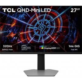 TCL 27P2A Pro IPS HDR Gaming Monitor 27" QHD 2560x1440 320Hz με Χρόνο Απόκρισης 1ms GTG F