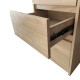 072-000190 Γραφείο με βιβλιοθήκη Cliner pakoworld sonoma 140x50x180εκ