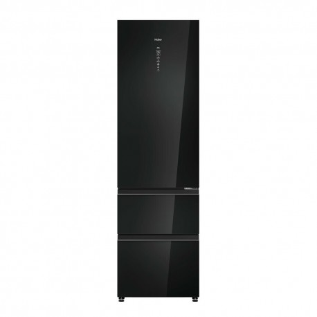 Haier HTW7620DNGB Ψυγειοκαταψύκτης 414lt NoFrost Υ205xΠ59.5xΒ67εκ. Inox 3D 60 Series 7 Pro D