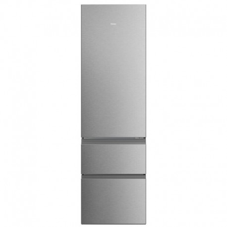 Haier HTR3620ENMG Ψυγειοκαταψύκτης 414lt Total NoFrost Υ205xΠ59.5xΒ66.7εκ. Ασημί E