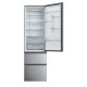 Haier HTR3620ENMG Ψυγειοκαταψύκτης 414lt Total NoFrost Υ205xΠ59.5xΒ66.7εκ. Ασημί E