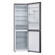 Haier HDPR 3618 DNPD Ψυγειοκαταψύκτης 355lt Total NoFrost Υ185xΠ59.5xΒ66.7εκ. Μαύρος D