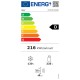 Haier HDPR 3618 DNPD Ψυγειοκαταψύκτης 355lt Total NoFrost Υ185xΠ59.5xΒ66.7εκ. Μαύρος D