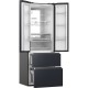 Haier HFW7720ENMB Ψυγείο Ντουλάπα 477lt NoFrost Υ200.6xΠ70xΒ67.5εκ. Μαύρο E