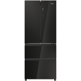 Haier HFR3718ENGB Ψυγειοκαταψύκτης 402lt NoFrost Υ177.5xΠ70xΒ68.8εκ. Μαύρος Series 3 E