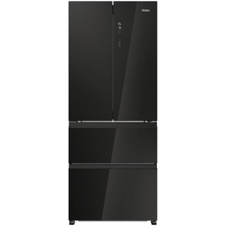 Haier HFR3718ENGB Ψυγειοκαταψύκτης 402lt NoFrost Υ177.5xΠ70xΒ68.8εκ. Μαύρος Series 3 E