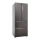 Haier HFR3718ENMD Ψυγειοκαταψύκτης 402lt Total NoFrost Υ177.5xΠ70xΒ68.8εκ. Inox Series 3 E