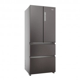 Haier HFR3718ENMD Ψυγειοκαταψύκτης 402lt Total NoFrost Υ177.5xΠ70xΒ68.8εκ. Inox Series 3 E
