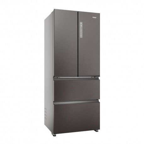 Haier HFR3718ENMD Ψυγειοκαταψύκτης 402lt Total NoFrost Υ177.5xΠ70xΒ68.8εκ. Inox Series 3 E