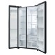 Haier HSW79F18DIGB Ψυγείο Ντουλάπα 601lt NoFrost Υ177.5xΠ90.5xΒ72.6εκ. Μαύρο D